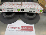 RDA Standard Front Disc Rotors (Pair) Suits SAAB Saab 95/96/99/V4 Sonnet New Part