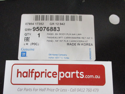 Holden Captiva C140 Genuine Rear Left Quarter Panel Inner Lower New Part