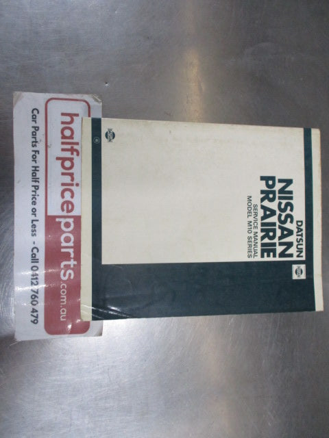 Nissan Prairie M10 Series Genuine Service Manual Used Book
