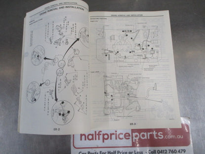 Nissan Prairie M10 Series Genuine Service Manual Used Book