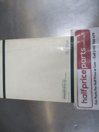 Nissan Prairie M10 Series Genuine Service Manual Used Book