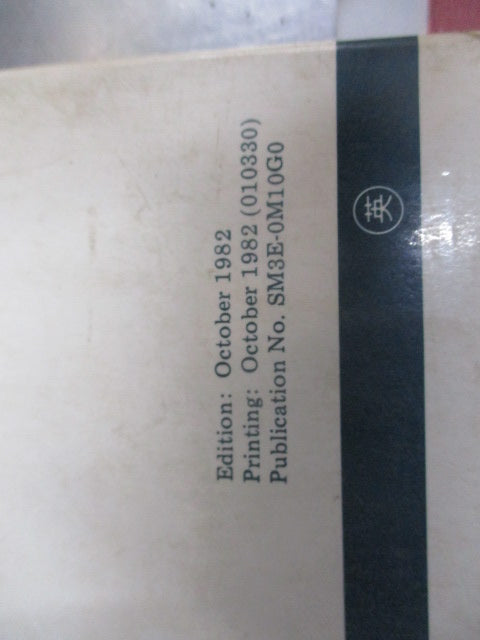 Nissan Prairie M10 Series Genuine Service Manual Used Book