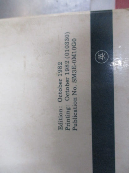 Nissan Prairie M10 Series Genuine Service Manual Used Book