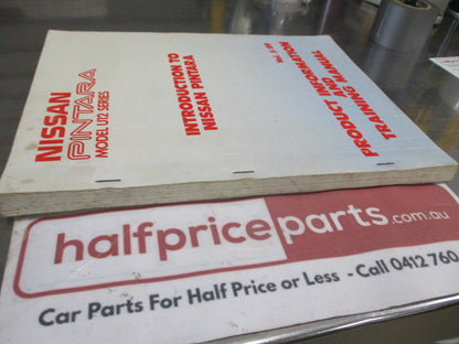 Nissan Pintara U12 Series Genuine Introduction To Nissan Pintara Used Book