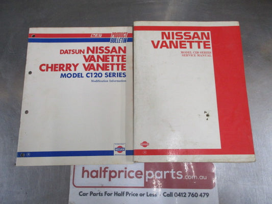 Nissan Vanette C120 Service Manual And Modification Information Used