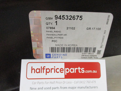 Holden Captiva Genuine Rear Bever Panel New Part