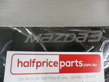 Mazda 3 BM Genuine Smoked Bonnet Protector Kit New Part