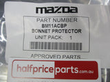Mazda 3 BM Genuine Smoked Bonnet Protector Kit New Part