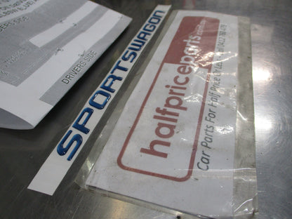 Hyundai i30 Genuine BLUE Sportswagon Front Door Decal New Part