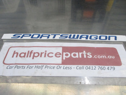 Hyundai i30 Genuine BLUE Sportswagon Front Door Decal New Part