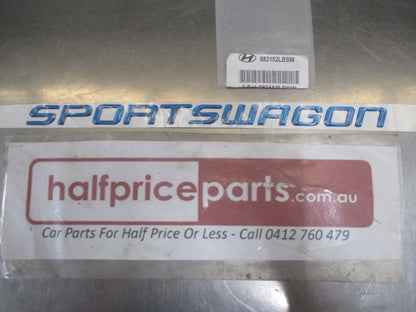 Hyundai i30 Genuine BLUE Sportswagon Front Door Decal New Part