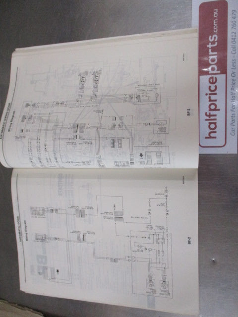 Nissan W40 TD42 Service Manual Supplement 4 Used Book