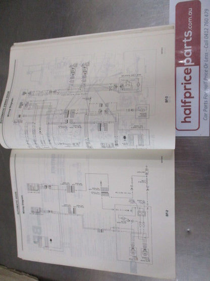 Nissan W40 TD42 Service Manual Supplement 4 Used Book