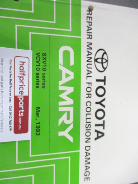 Toyota Camry Repair Manual For Collision Damage Work Shop manual  Used Book VGC