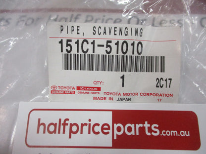 Toyota Landcruiser VDJ79 Genuine Pump Scavenging Pipe New Part