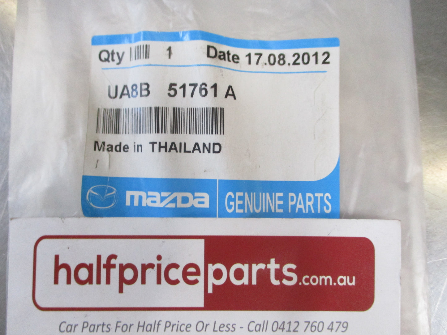 Mazda BT-50 Genuine 3.0L DI Turbo Front Door Chrome Emblem New Part