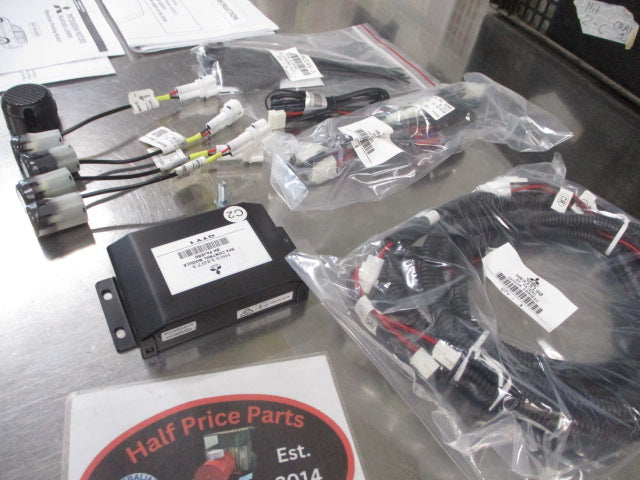 Mitsubishi Pajero BK Genuine Rear Park Assist 4 Head Kit (Factory Dark Gray) New Part.