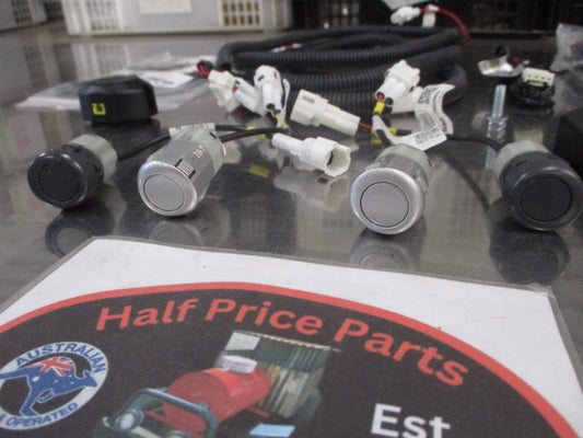 Mitsubishi Pajero BK Genuine Rear Park Assist 4 Head Kit (Factory 2-Silver/2-Dark Gray) New Part