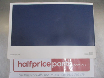 Peugeot 3008 Genuine Owners Manual 2015 On New Part