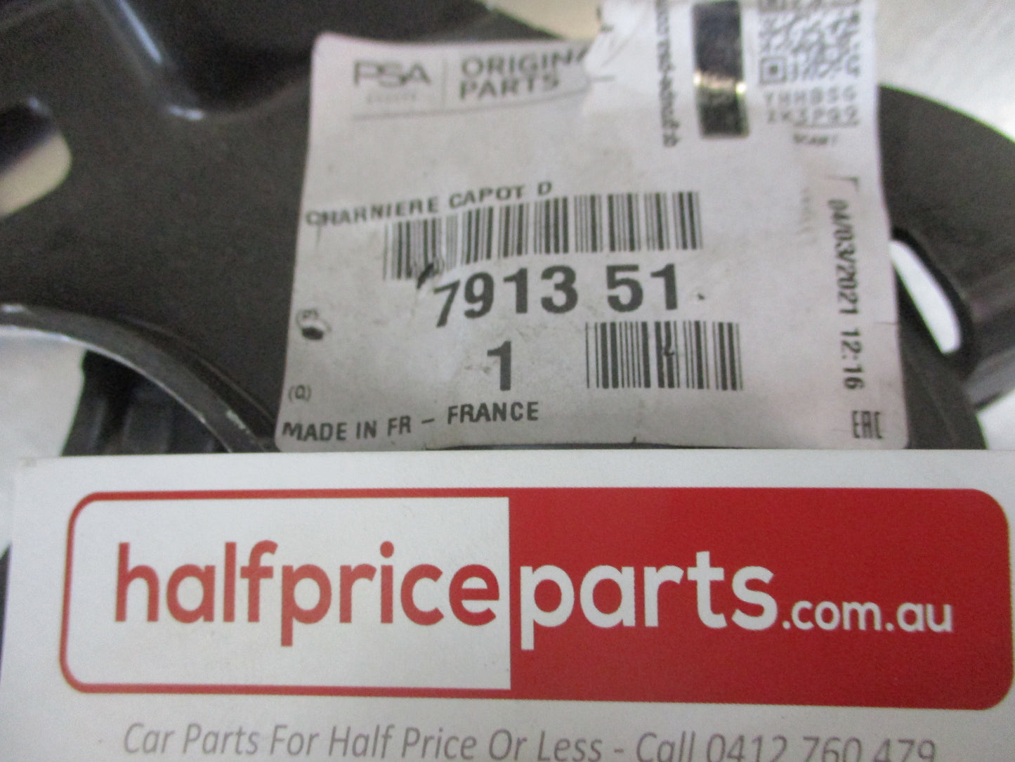 Citroen C4 Genuine Right Hand Front Bonnet Hinge New Part