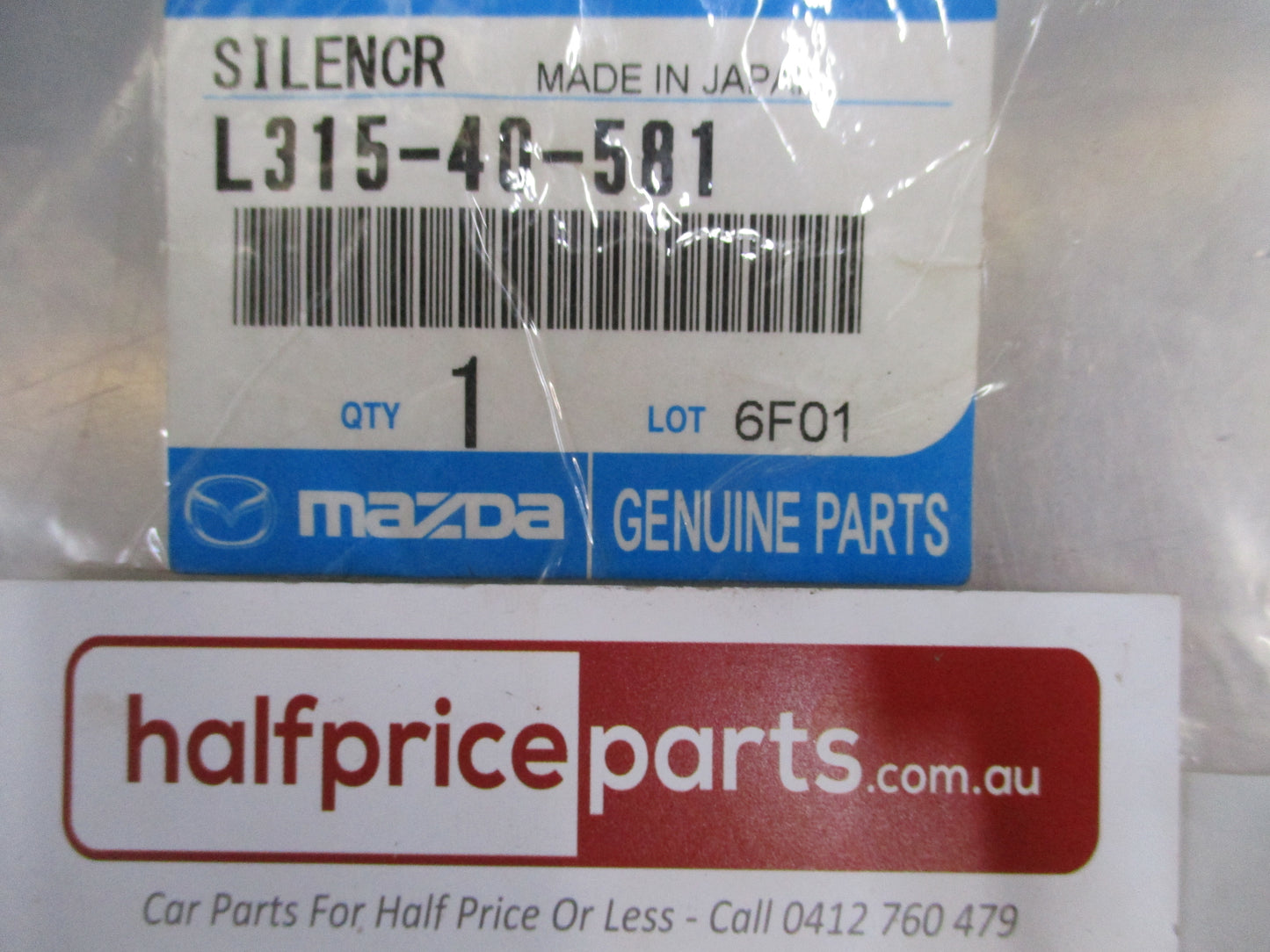 Mazda 3/6/CX-7/MX-5/RX-8 Genuine Manifold Lower Rear Pipe Seal New Part