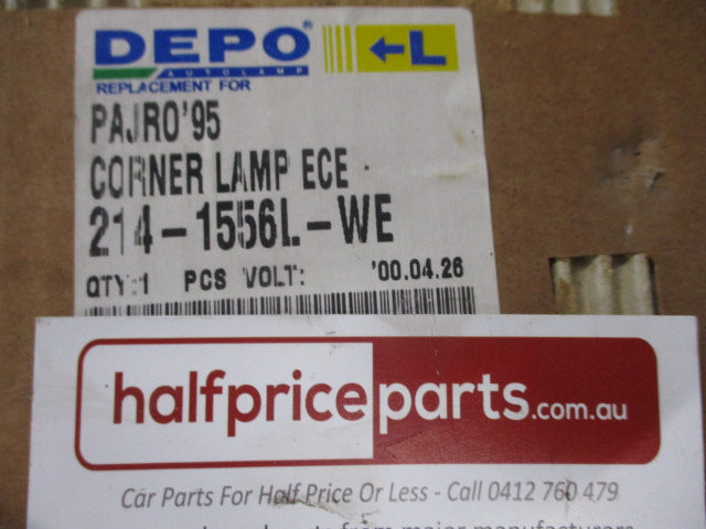 Depo Left Hand Front Corner Lamp/Indicator Suits Mitsubishi Pajero New Part