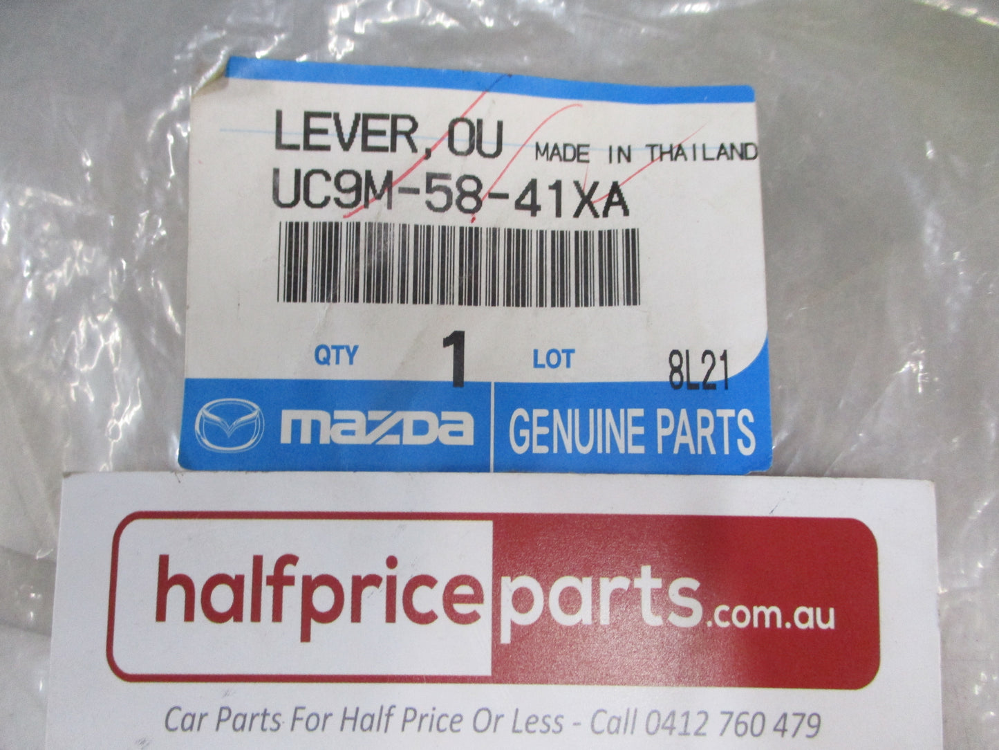 Mazda BT-50 Genuine Front Drivers Outer Door Handle Assembly New Part