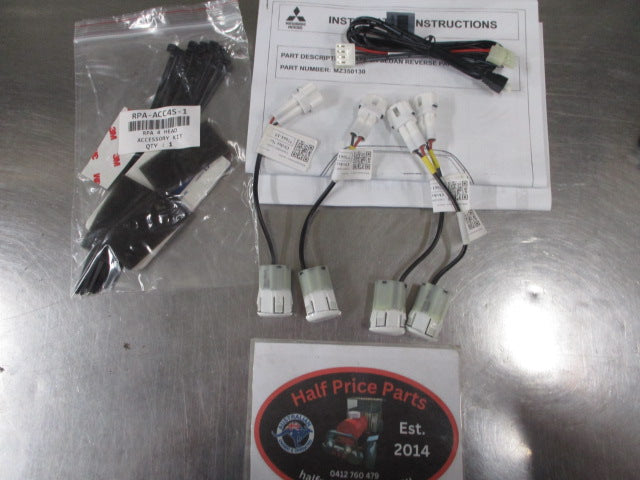 Mitsubishi Lancer Sedan CJ/CF Genuine Rear Park Assist 4 Head (Factory White)  New Part