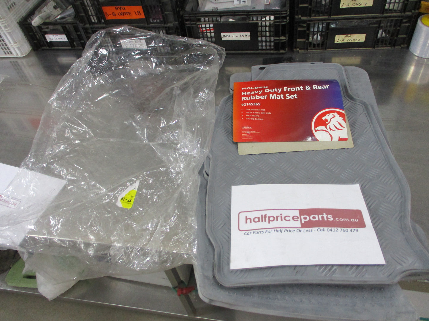 Holden RA/RC Rodeo Genuine Set Heavy Duty Rubber Mats New Part