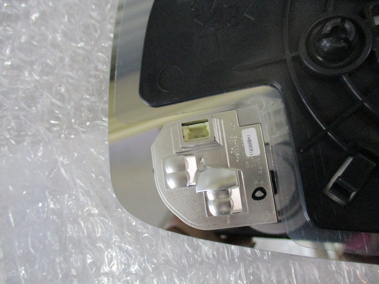 Mazda 3 Genuine Passenger Outer Mirror Glass And Holder New Part
