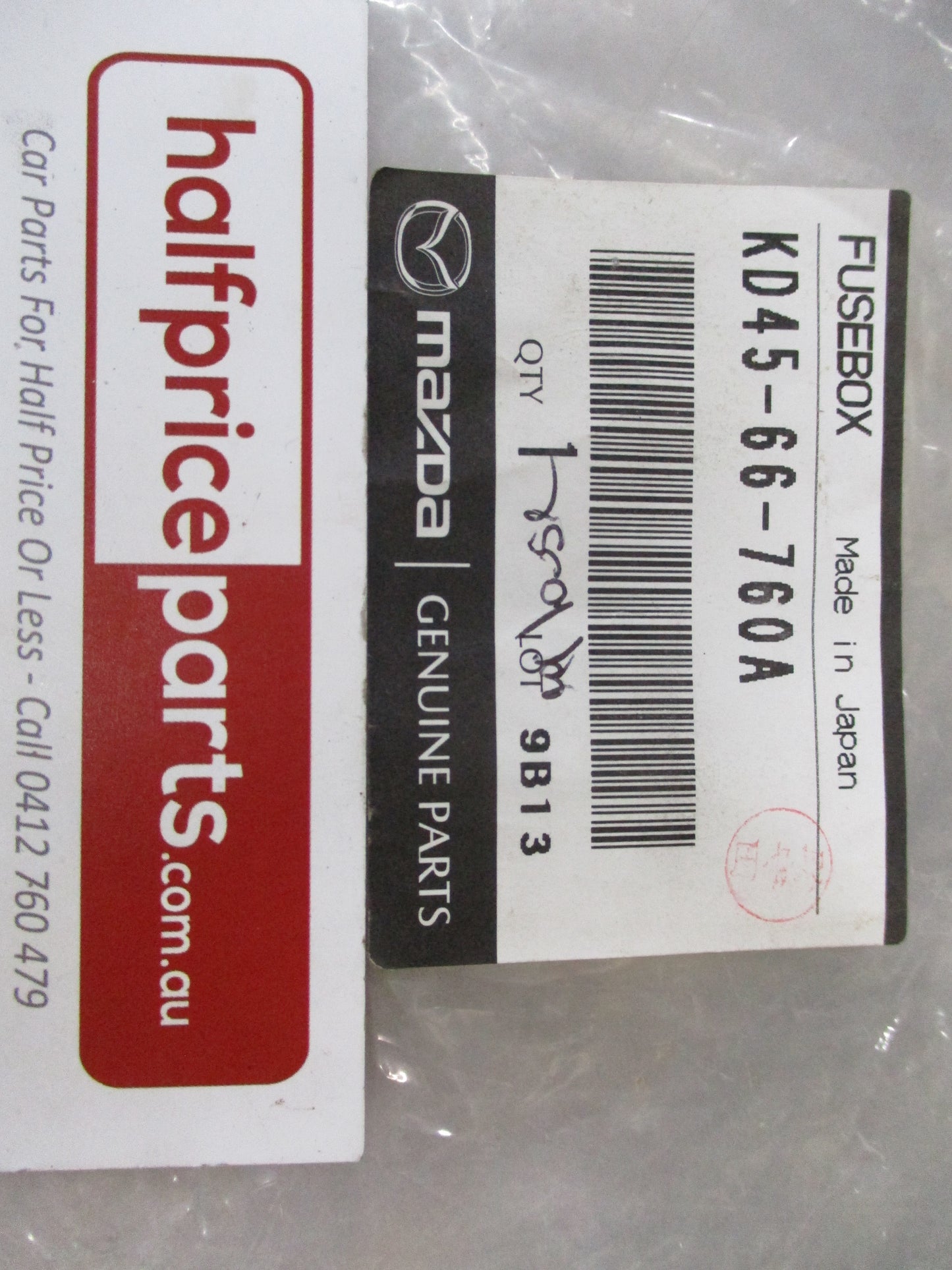 Mazda CX-5 Genuine Fuse and Relay Box Assembly New Part