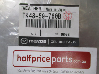 Mazda CX-9 Genuine Left Hand Door Weather Strip Surround New Part