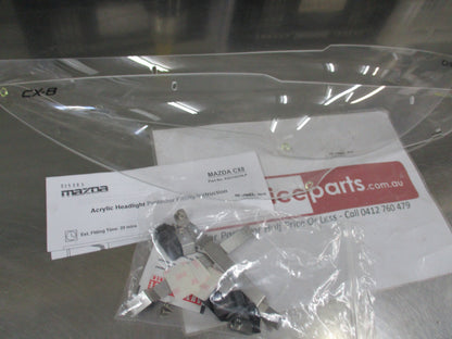 Mazda CX-8 Genuine Headlight Protector (Pair) Read Ad New Part