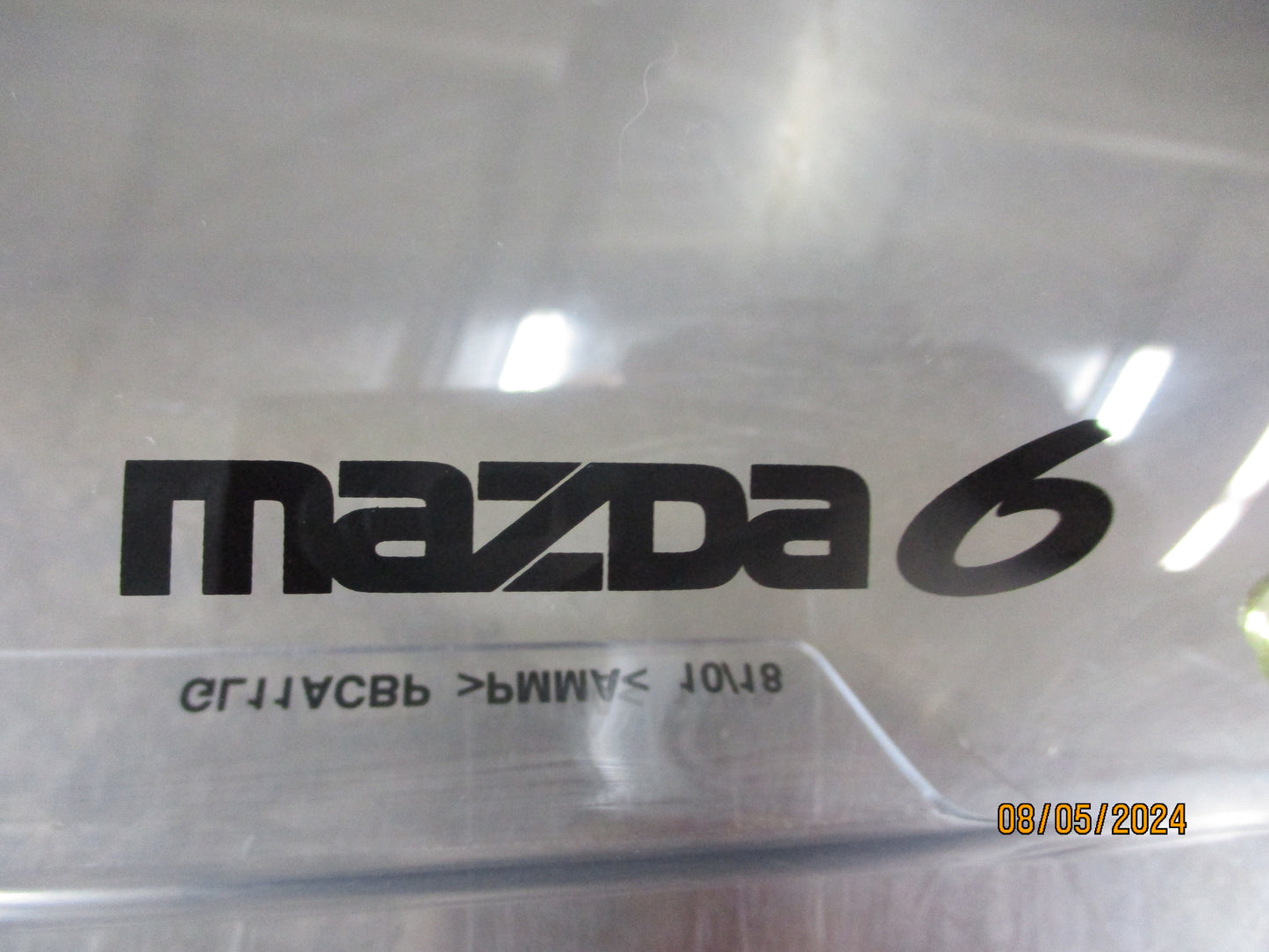 Mazda 6 GL Genuine Clear Bonnet Protector Kit New Part