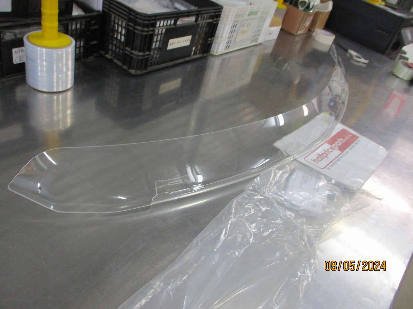 Mazda BT-50 UP-UR Genuine Clear Bonnet Protector Kit New Part