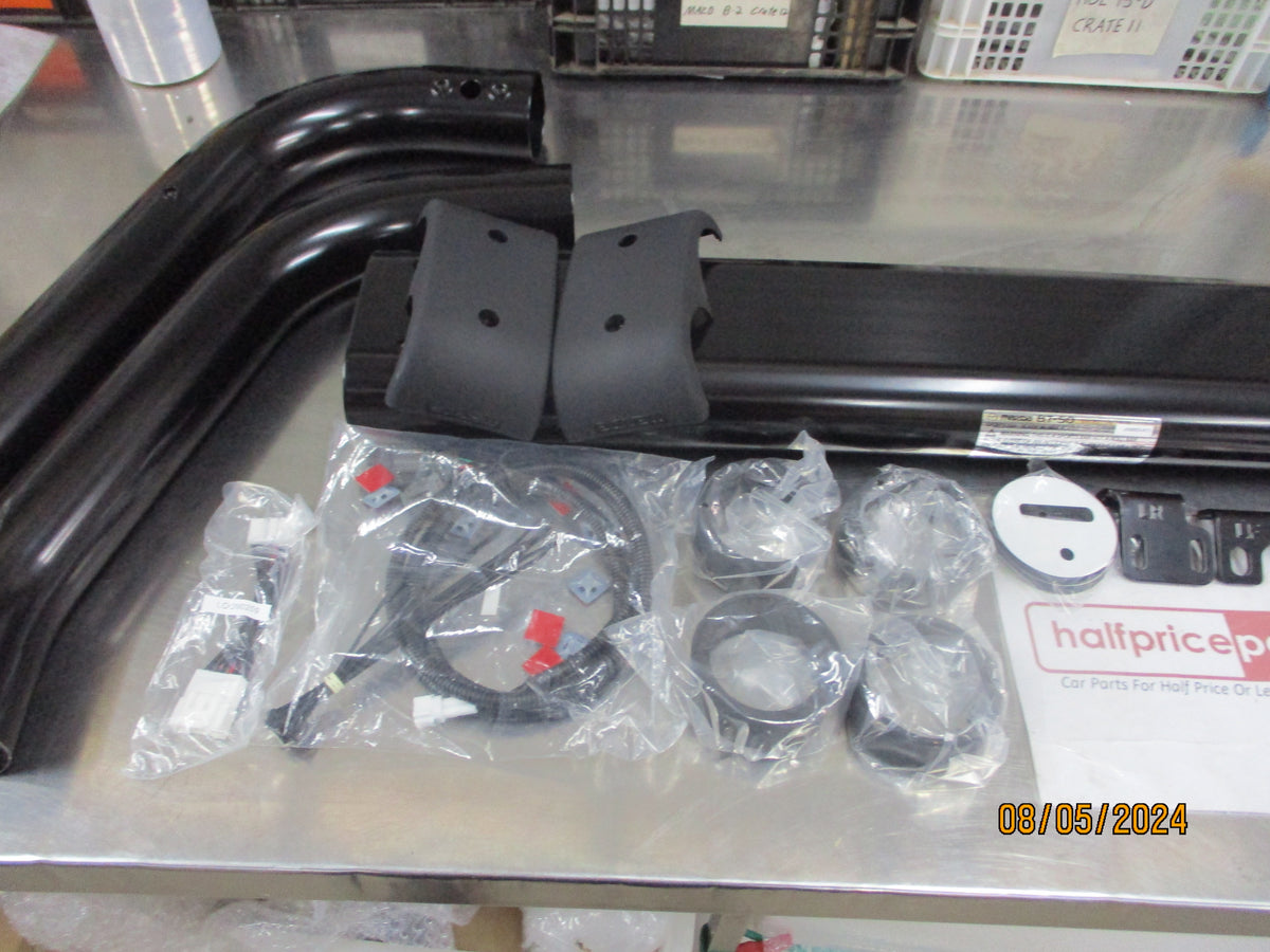 Mazda BT-50 TF Genuine Black Sports Bar Kit With Brake Light New Part