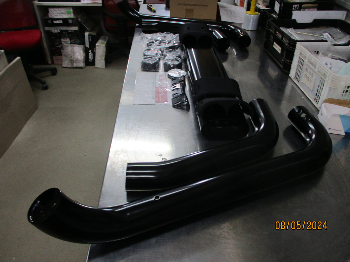 Mazda BT-50 TF Genuine Black Sports Bar Kit With Brake Light New Part