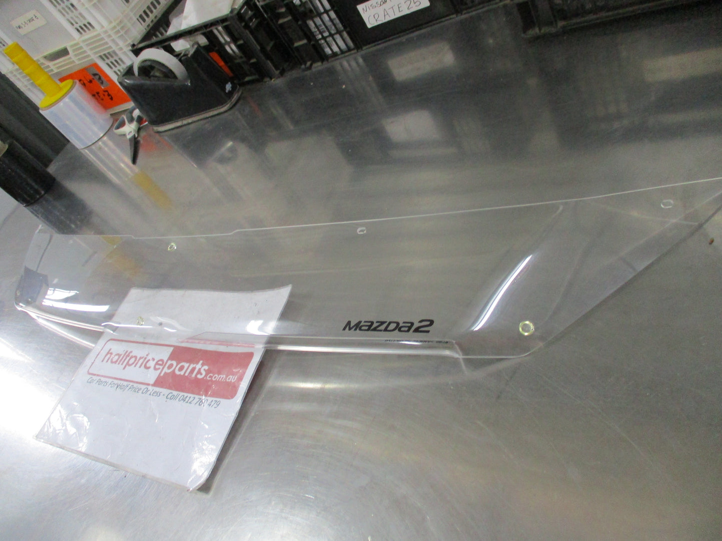 Mazda 2 DJ/DL Genuine Clear Bonnet Protector Kit New Part