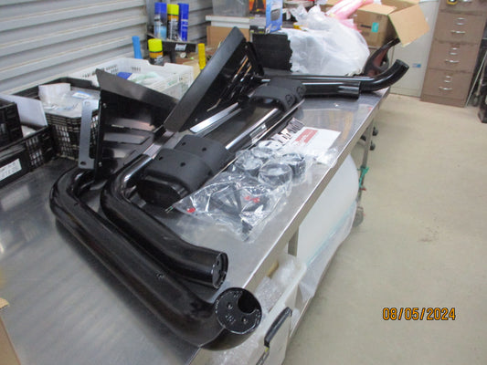 Mazda BT-50 TF Genuine Black Sports Bar Kit With Brake Light And Wing Plates New Part