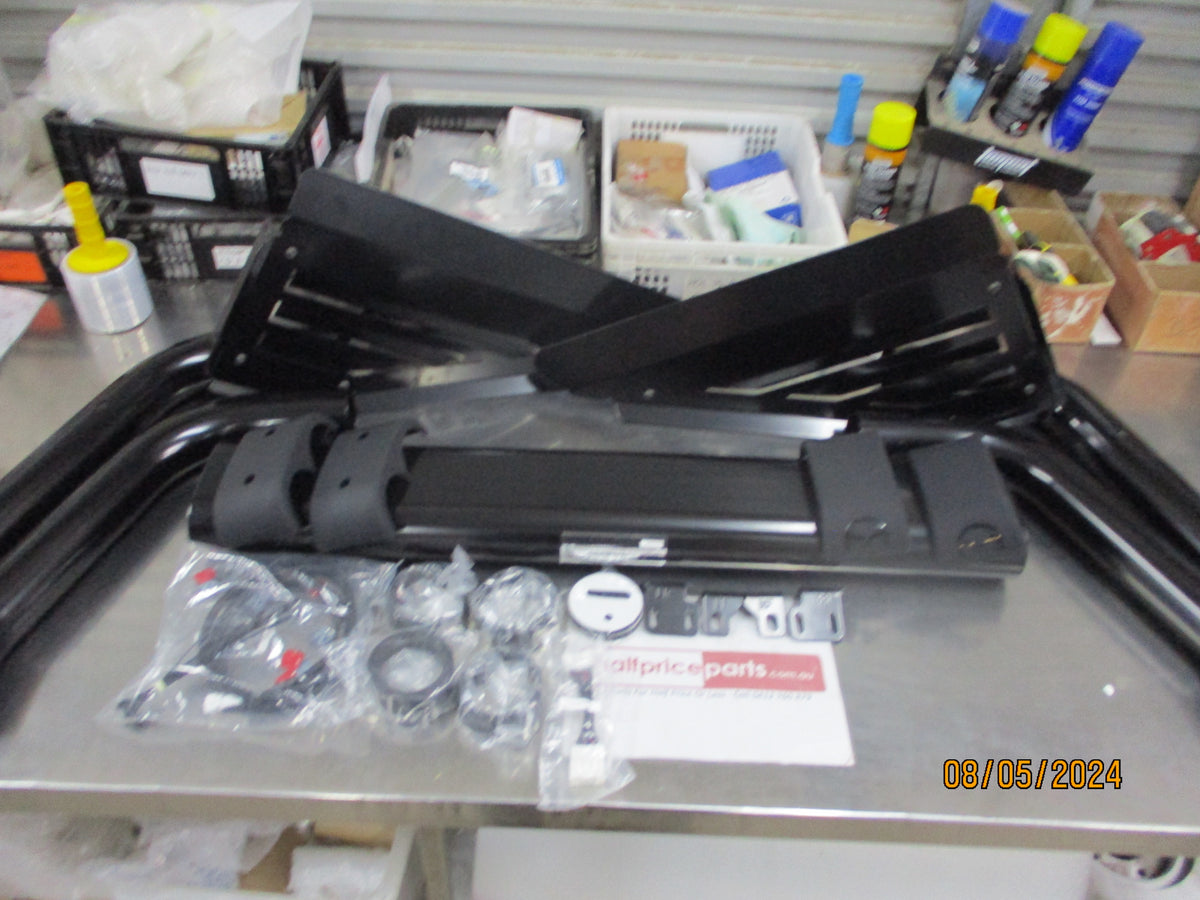 Mazda BT-50 TF Genuine Black Sports Bar Kit With Brake Light And Wing Plates New Part