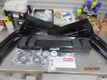 Mazda BT-50 TF Genuine Black Sports Bar Kit With Brake Light And Wing Plates New Part