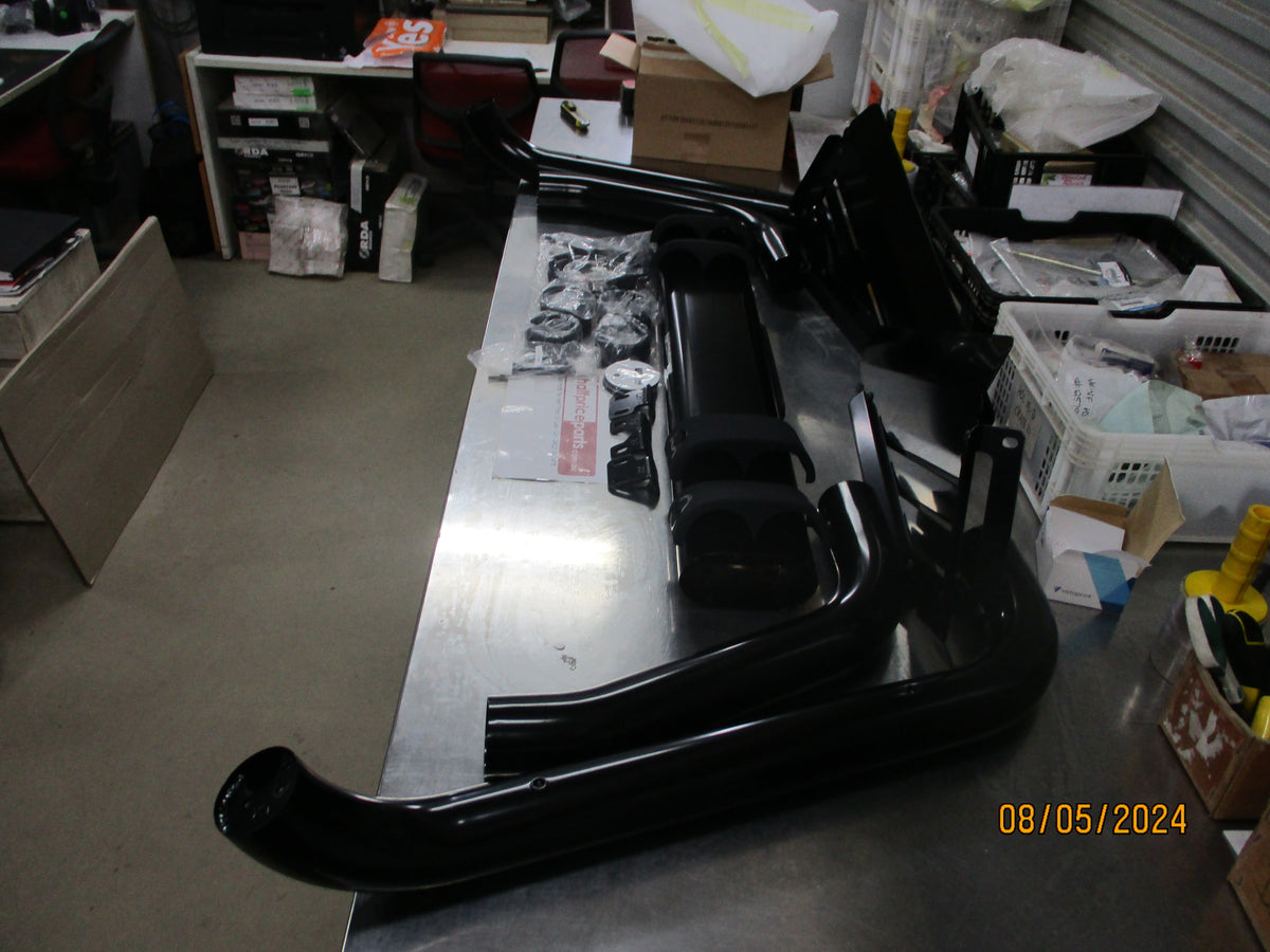 Mazda BT-50 TF Genuine Black Sports Bar Kit With Brake Light And Wing Plates New Part
