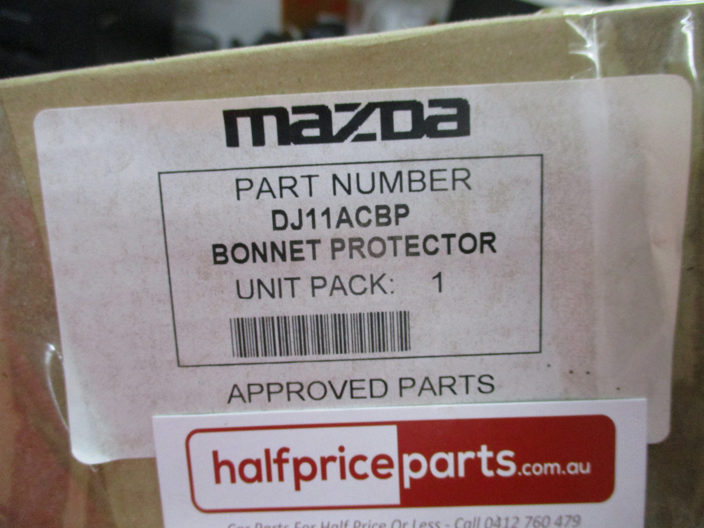 Mazda 2 DJ/DL Genuine Clear Bonnet Protector Kit New Part