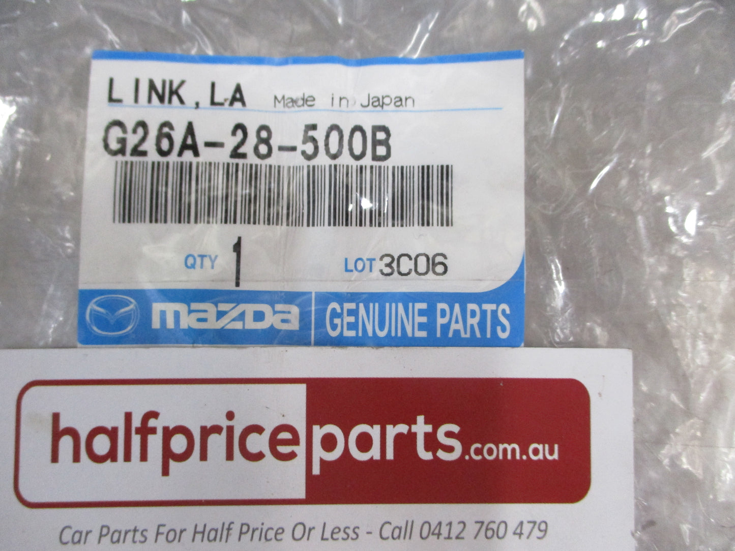 Mazda 6 Genuine Rear Track Control Rod (Lateral Link) New Part
