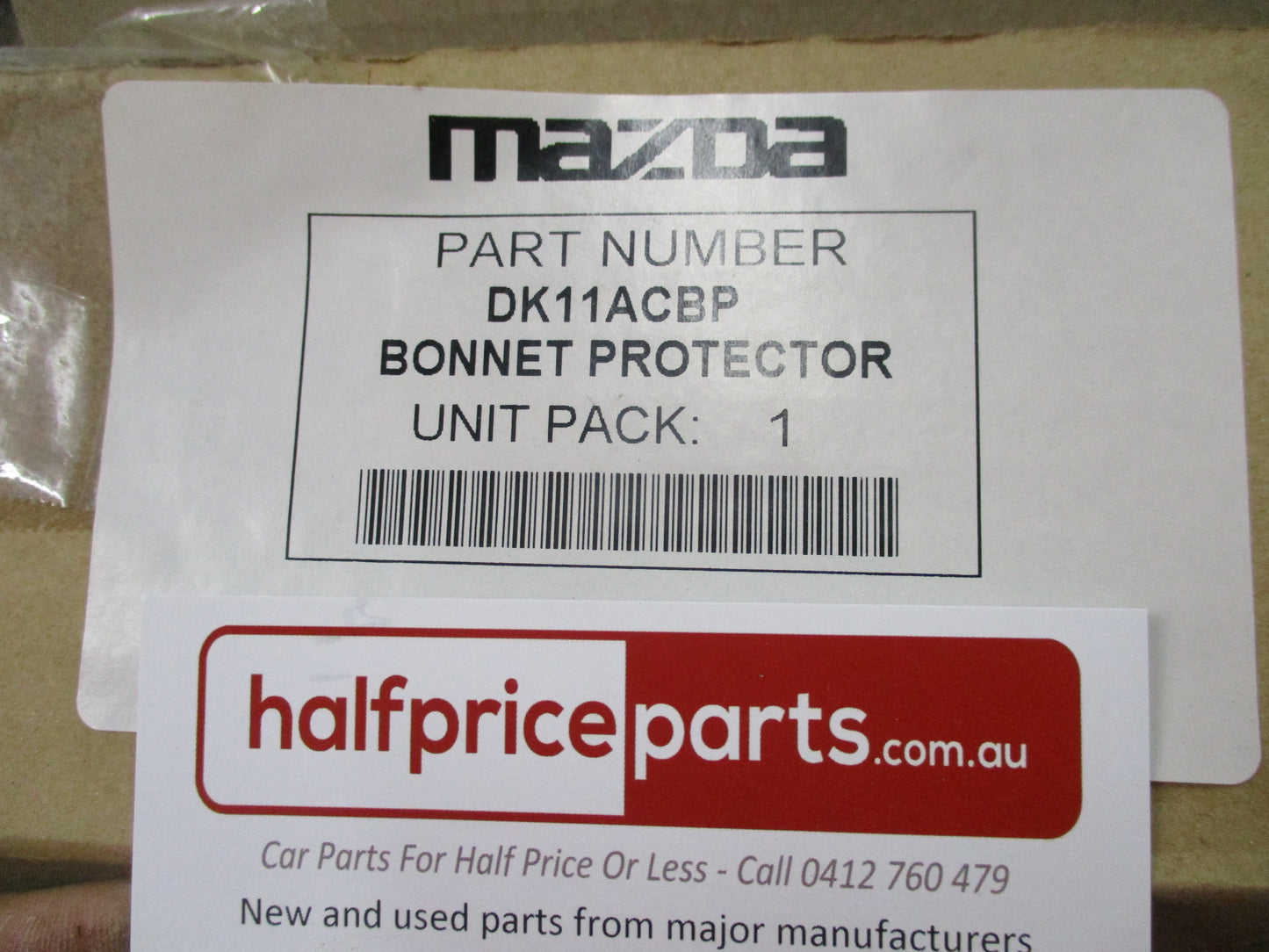 Mazda CX-3 Genuine Tinted Bonnet Protector Kit New Part