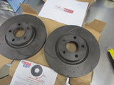 DBA Slotted/Dim Front Disc Rotor (Pair) Suits Ford Focus/Volvo New Part