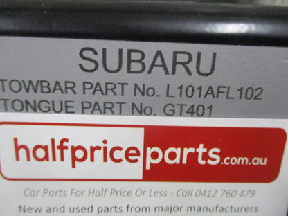 Subaru Crosstrek/XV GU Genuine Detach Tow Bar Kit New Part