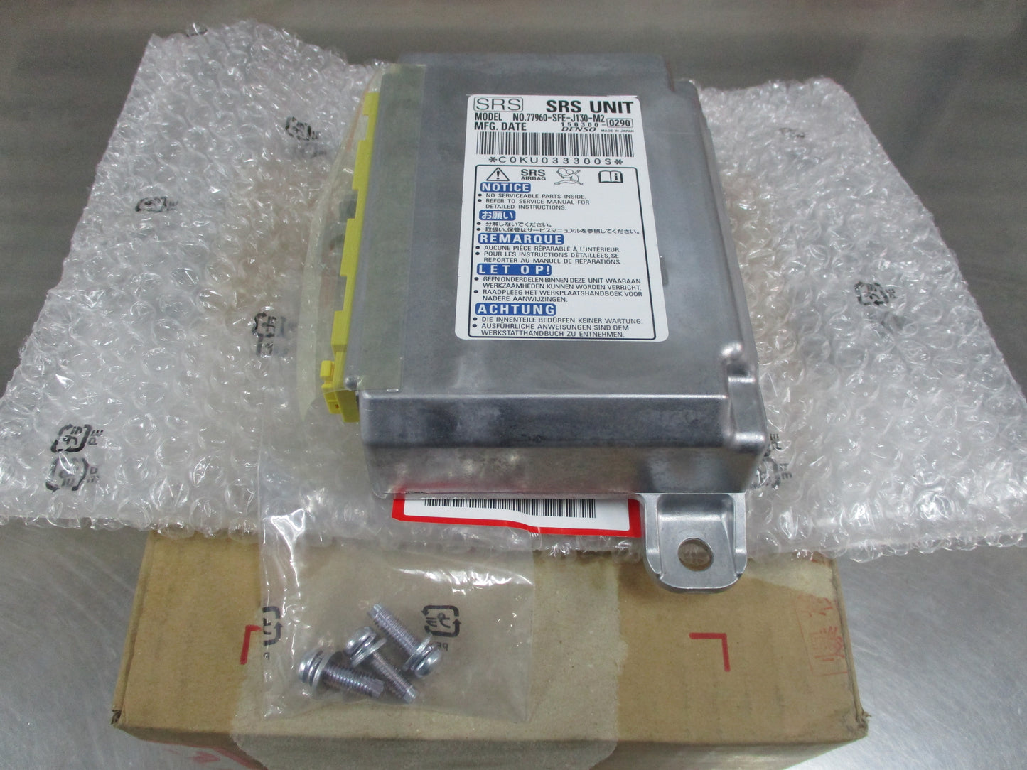 Honda Various Models Genuine SRS Unit/Module Kit New Part