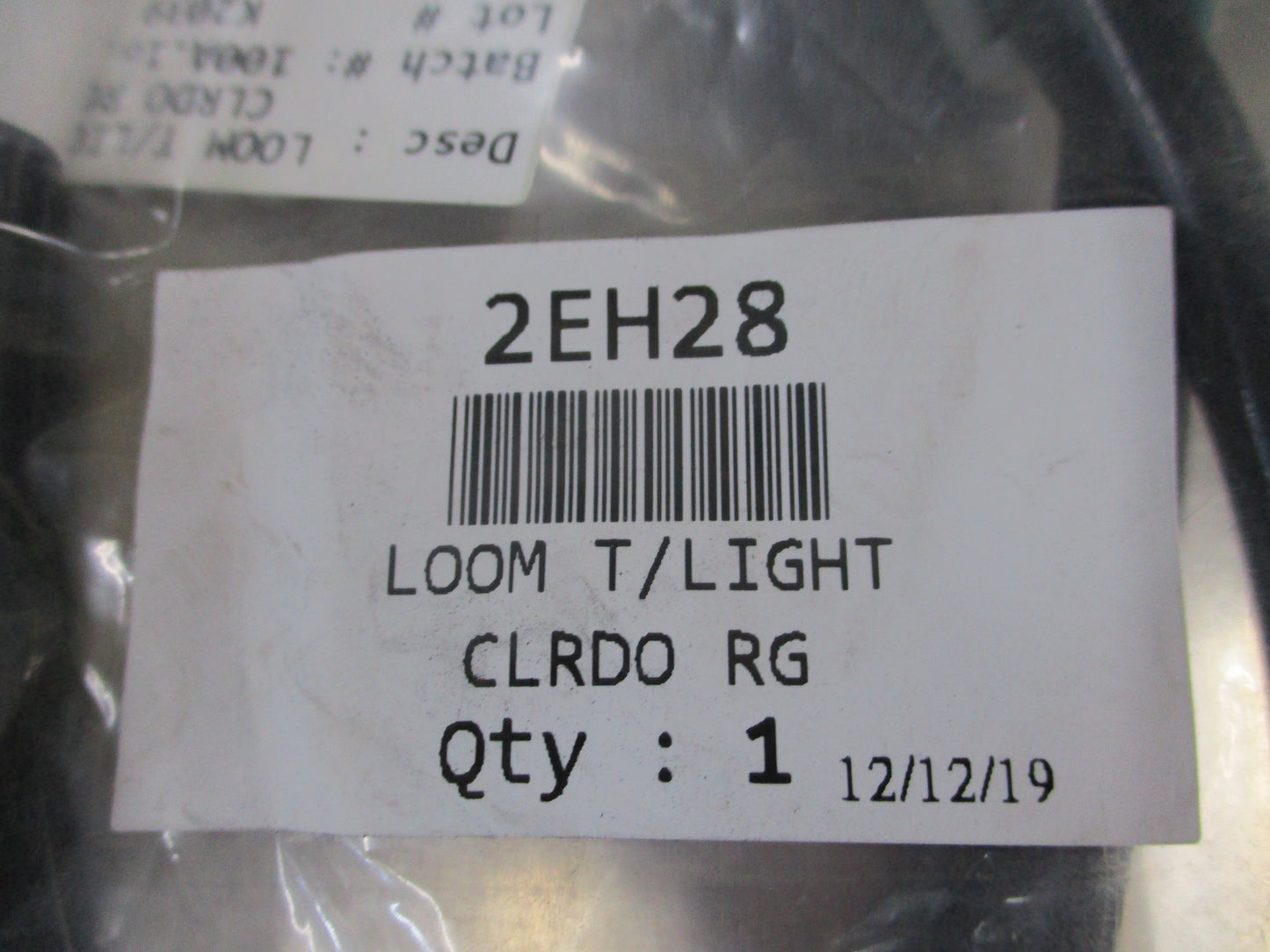 Holden RG Colorado LT/LS Genuine Tray Body Tail Light Replacement Wiring New Part