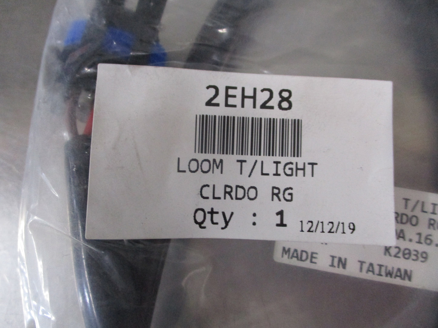 Holden RG Colorado LT/LS Genuine Tray Body Tail Light Replacement Wiring New Part